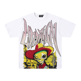 Lunaman Western Cowboy Alien Oversized Graphic Tee