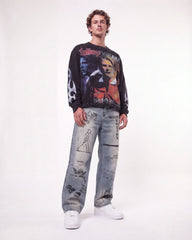 Mixed Emotions Canvas Denim Blue