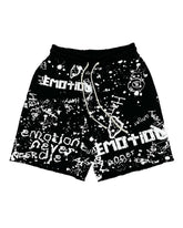 Mixed Emotions Graffiti Shorts Black