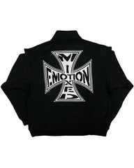 Mixed Emotions Quarter Zip Up Jacket Black