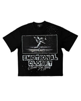 Mixed Emotions Scar Tee Black