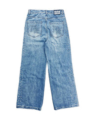 Mixed Emotions Stone Baggy Jeans Blue