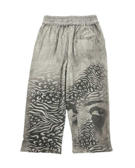 Mixed Emotions Striped Sweatpants Grey