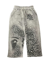 Mixed Emotions Striped Sweatpants Grey