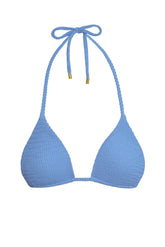 Palma Top - Azure Crinkle