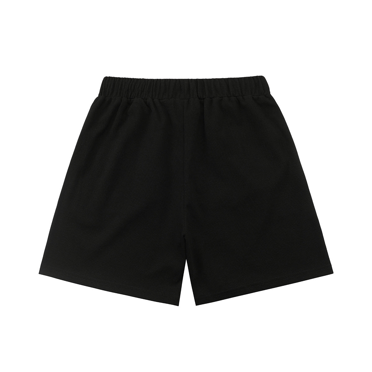 Mixed Emotion Cursive Logo French Terry Sweat Shorts Y2K Streetwear Loose Casual Shorts For Men Unisex 3 Colors