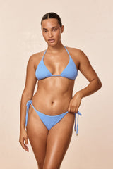 Palma Top - Azure Crinkle
