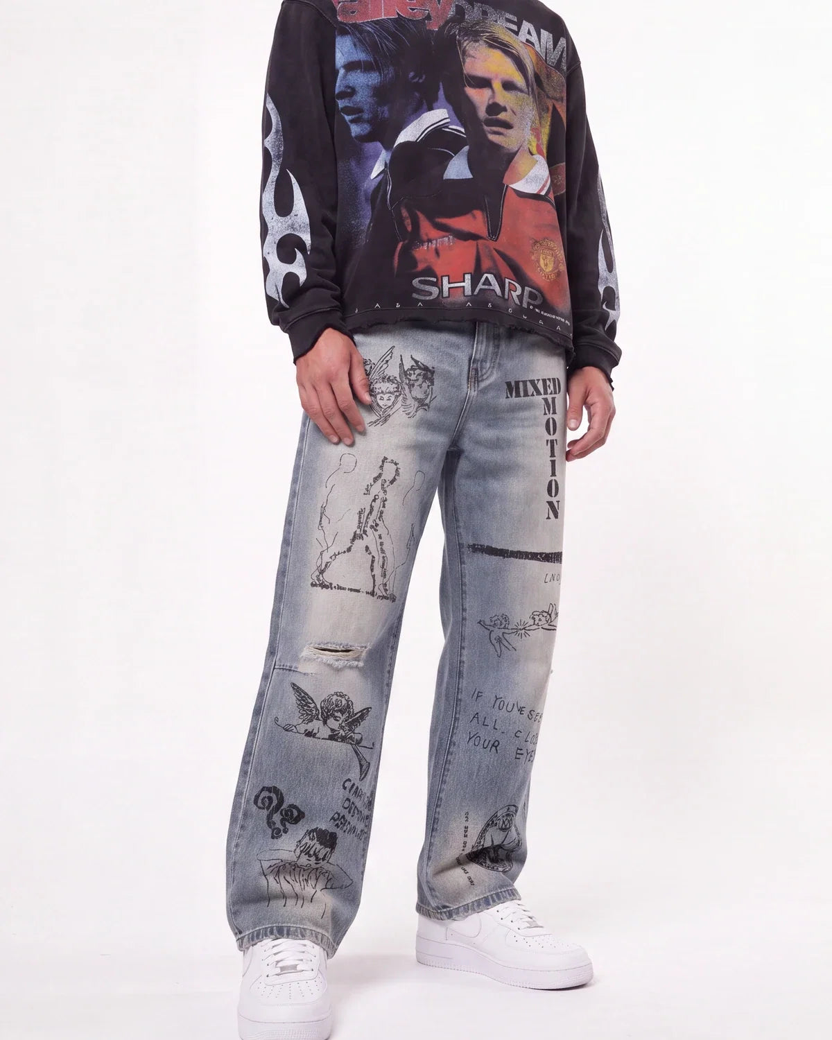 Mixed Emotions Canvas Denim Blue
