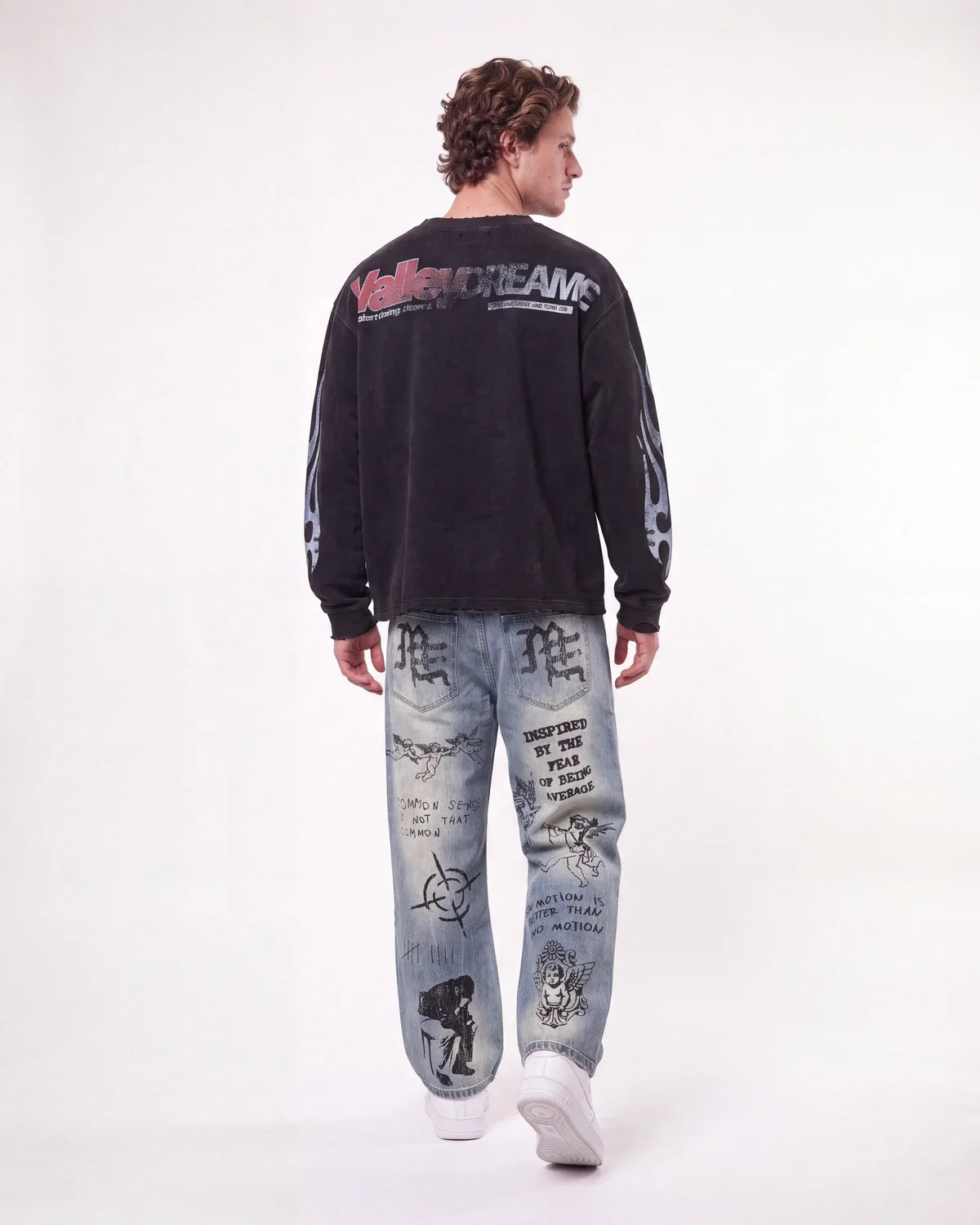 Mixed Emotions Canvas Denim Blue
