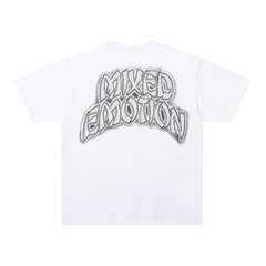 Mixed Emotion Spooky Zombie Graveyard Rhinestone Graphic Tee