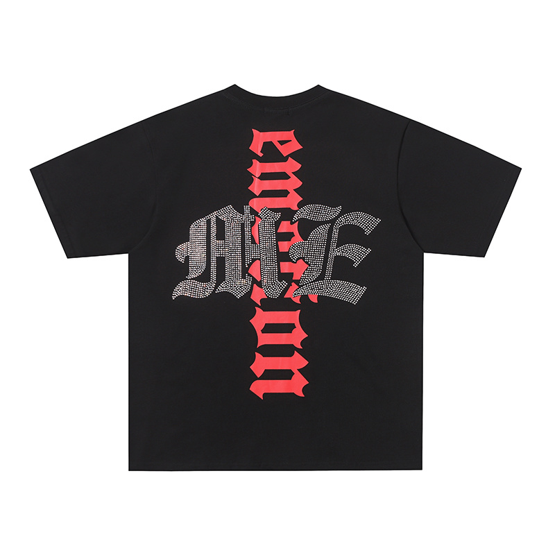 Mixed Emotion Octopus Performer Rhinestone‑Print Oversized Tee