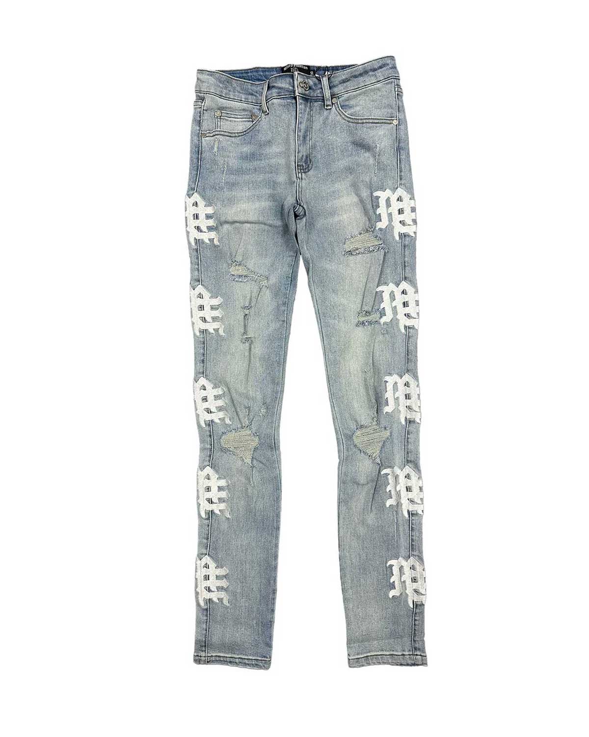 Mixed Emotions Monogram Denim Sea