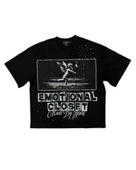 Mixed Emotions Scar Tee Black