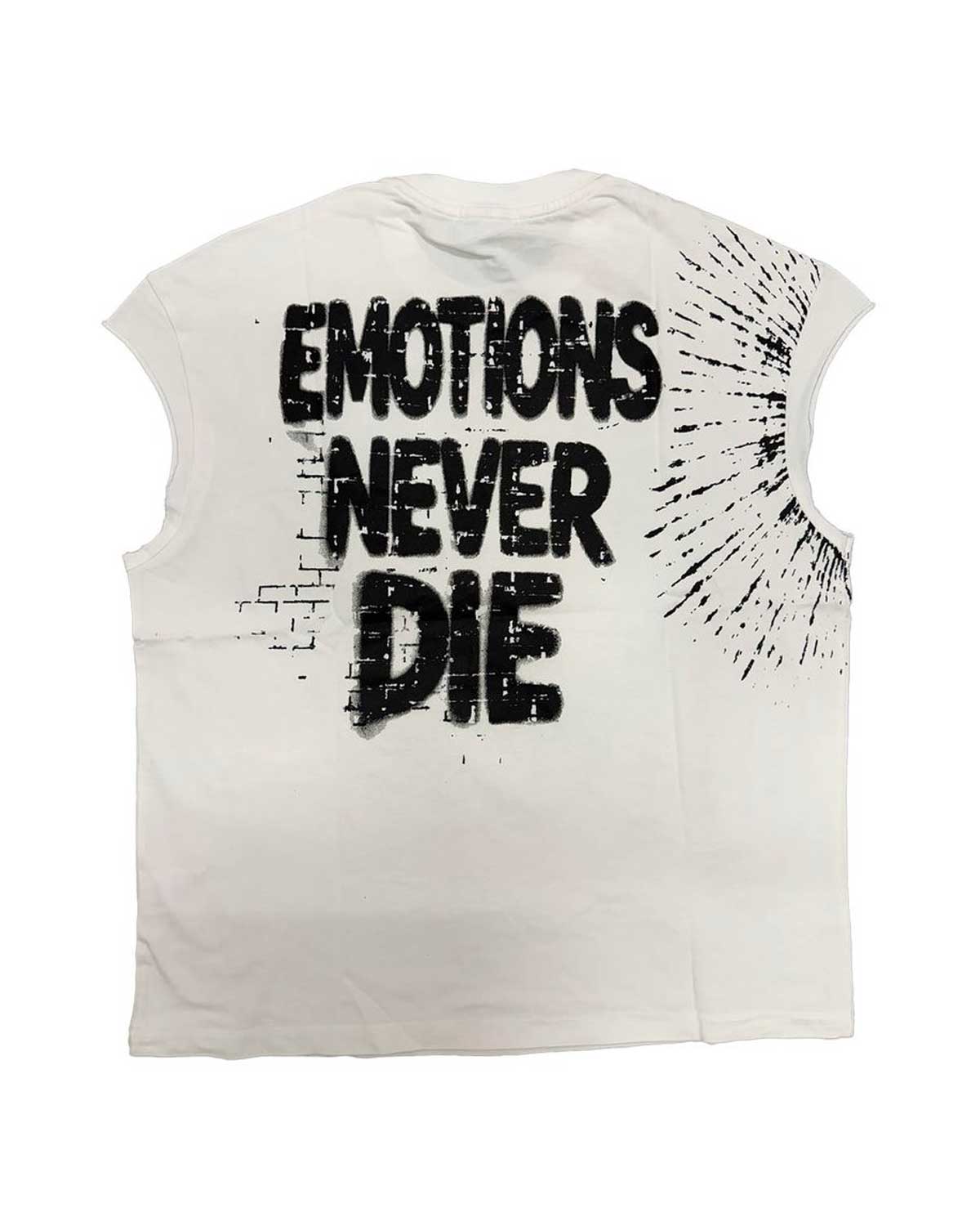Mixed Emotions Starboy Sleeveless Tee Cream