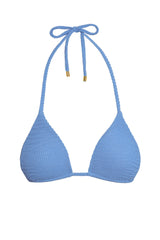 Palma Top - Azure Crinkle