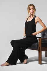 Supernatural Sweater Henley Tank - Black