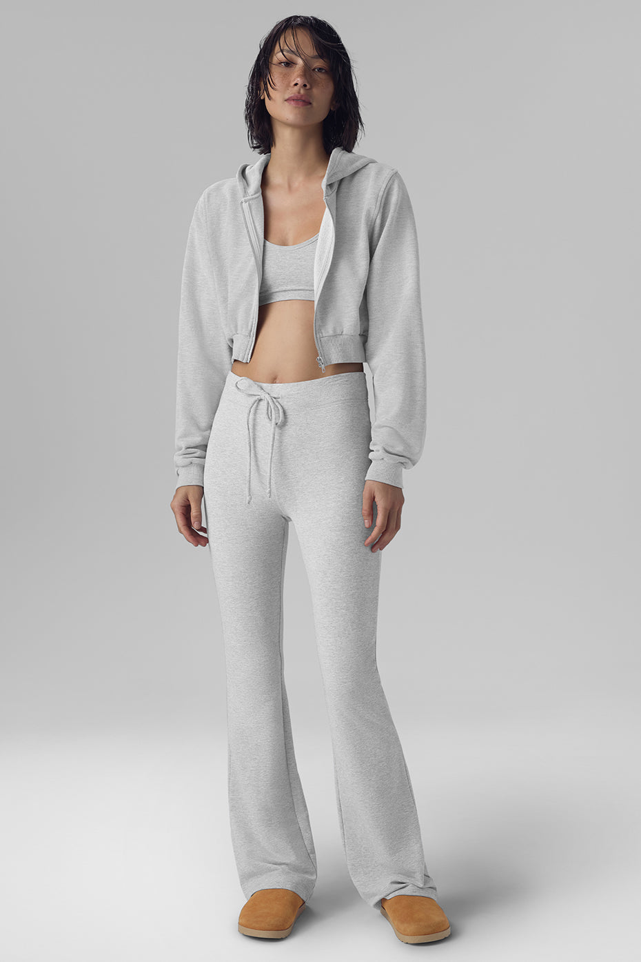 Sway Bootcut Sweatpant - Athletic Heather Grey