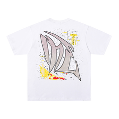 Lunaman Western Cowboy Alien Oversized Graphic Tee