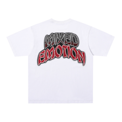 Mixed Emotions Graveyard Zombie Rhinestone Graphic Tee